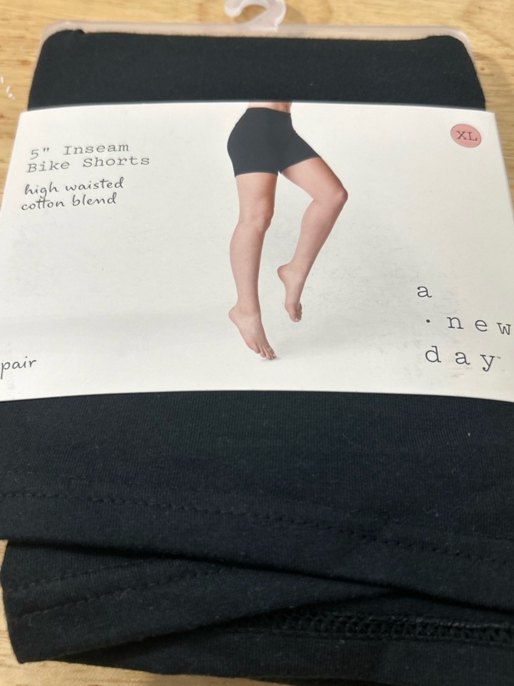 a new day Black High-Rise 5" Inseam Bike Shorts